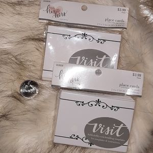 Wedding Supply Bundle: place cards, banner, seals